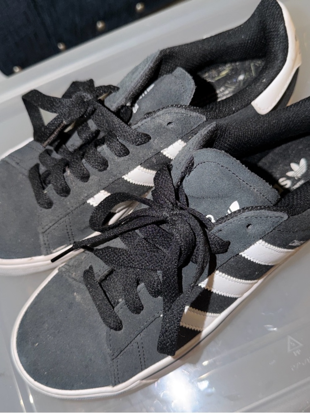 Adidas Campus 00s Black/White Sneakers Size 7